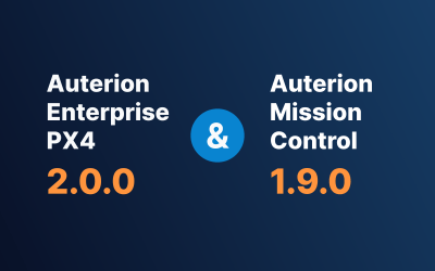 Improved inspection and mapping experience with new Auterion software releases
