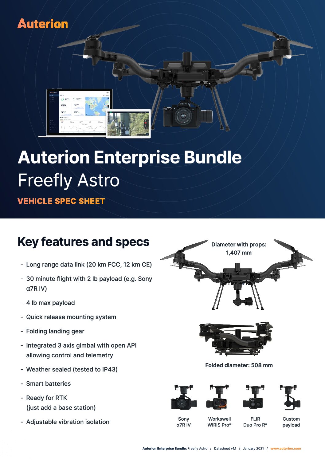 Connected UAVs for Public Safety & Disaster Response | Auterion