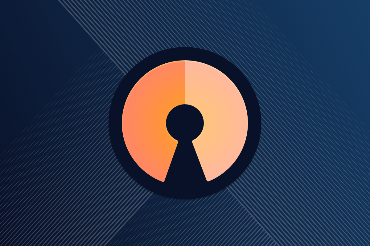 Open Source Keyhole Graphic