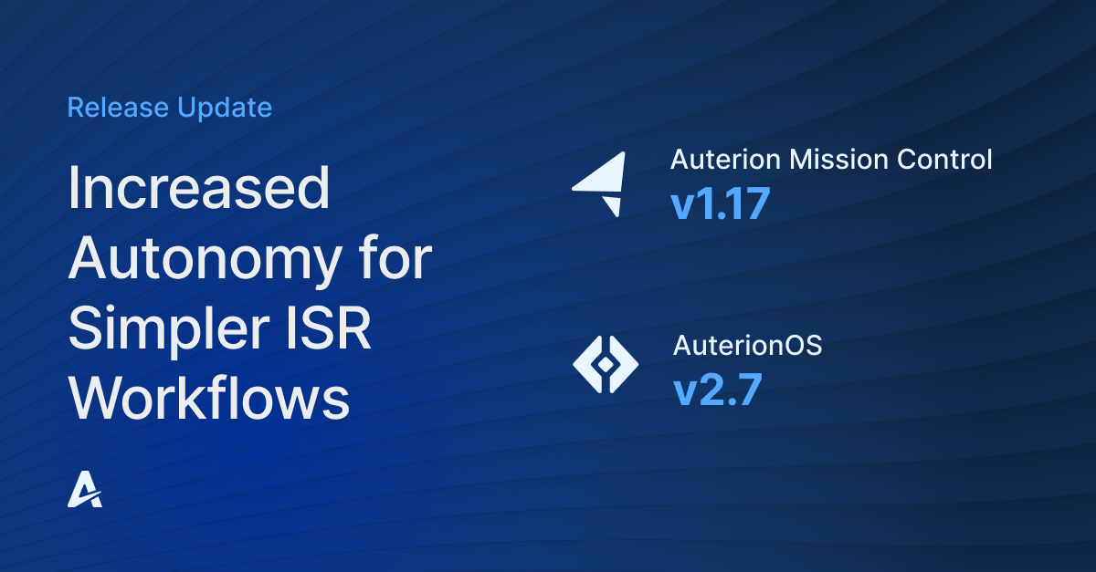 Increased Autonomy for Simpler ISR Workflows