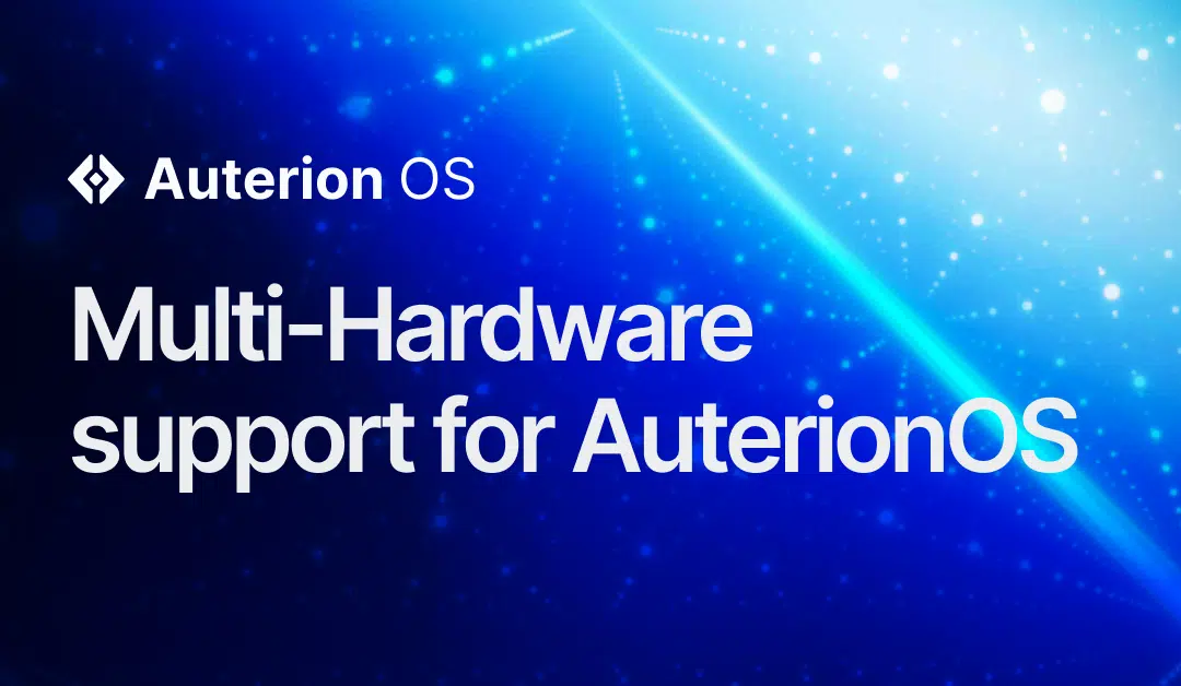 Multi-Hardware support for AuterionOS